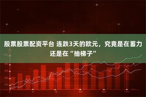 股票股票配资平台 连跌3天的欧元，究竟是在蓄力还是在“抽梯子”